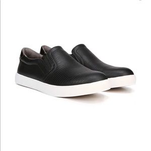 Dr scholls black slip ons